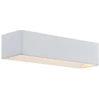 Arcchio Applique Murale , Karam, dimmable, Blanc, Salon / séjour, Aluminium, Moderne
