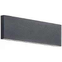 LINDBY Applique Murale , Ignazia, dimmable, Noir, Salon / séjour, Métal, Moderne