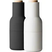 AUDO CPH Bottle Grinder Lot de 2 Ash Carbon|Beech