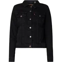 Levi's pour femme. 29945-0070 Original Trucker Jacket noir (S), Casuel, Coton, Manche longue