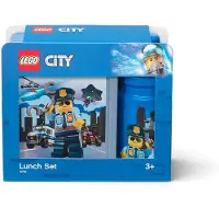 LEGO Boîte à Repas/Gourde - City - Bleu - - UneTaille - Boîte à Repas