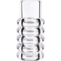 Tom Dixon Press Vase Small | Clear
