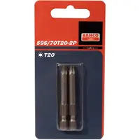 Bahco Embout Standard 1/4´´ Pour Vis Torx T27 70 Mm 2 Unités