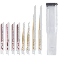 Kwb Coffret de 8 lames de scie sabre