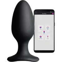 Lovense Hush 2 L - petit vibromasseur anal rechargeable (57 mm) - noir