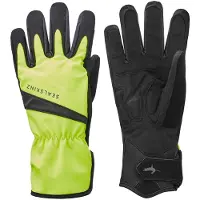 Sealskinz Gants Vélo Imperméables - All Weather - Neon Yellow/Black - 2020