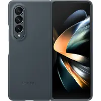 Samsung Galaxy Z Fold 4 Back Cover Cuir Gris Vert
