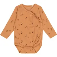 Fixoni Barboteuse / body caramel / vert foncé / noir
