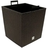 Prosperplast Rato 32l 33x33x33 Cm Flowerpot Marron