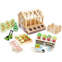 Tender Leaf Toys Gewächshaus (Material Holz, Bunt, Kinderspielzeug) 7508371