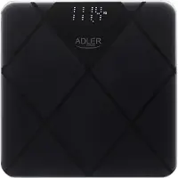 Adler AD 8169 pèse-personne Rectangle Noir, Graphite Pèse-personne électronique