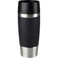 EMSA 513361 TRAVEL MUG GOBELET NOIR MANCHETTE 0,36 L