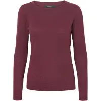Vero Moda Pull-over 'Care' violet rouge