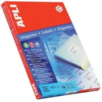 APLI Paper - 33.9 X 64 Mm 2400 Unités (100 Feuille(S) X 24) Étiquettes