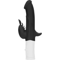 Gc Vibromasseur Rabbit Rotatif - Noir