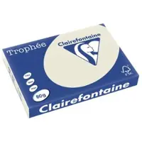 Clairefontaine Gris perle A3 Papier couleur 80 g/m² (500 feuilles)