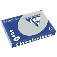 Clairefontaine Gris clair A4 Papier couleur 80 g/m² (500 feuilles)