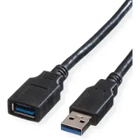 Roline Câble USB 3.0, Type A M - A F 0.8 m