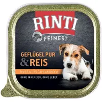 Rinti Feinest Poultry Pure&amp;Rice volaille et riz 48x150 g