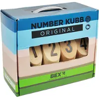 Bex Sport Jeux de jardin - Bois - Number Kubb - - UneTaille - Jeu