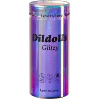 Love to love Dildolls Glitzy - dildo en silicone avec ventouse (rose)