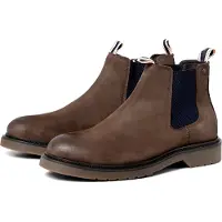 Jack & Jones Chelsea Boots 'JFWLeyton' bleu marine / noisette