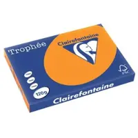 Clairefontaine Orange vif A3 Papier couleur 120 g/m² (250 feuilles)