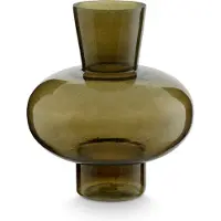 Vtwonen Vase VT Wonen Glass Green 23 x 27 cm