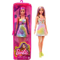 Mattel Poupée Barbie Fashionistas 190, Mèches Violettes