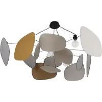 Market Set Screen 70's Pendant Lamp XX-Large | Linen