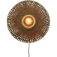 Good&Mojo - Applique Bali - Bambou/Noir - Ø60cm