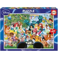 Educa Puzzle Le Monde Merveilleux de Disney II - 1000 pièces