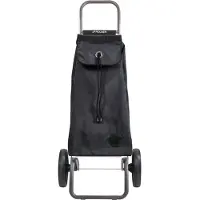Rolser - Chariot pliable 2 grandes roues noir - Noir