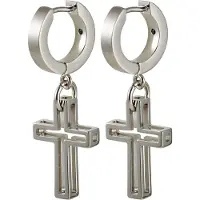 Diesel Boucles d'oreilles argent
