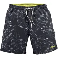 s.Oliver Shorts de bain citron / gris / noir