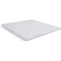 Kayori Drap Housse Surmatelas Kayori Shizu Blanc (Percale)-180 x 200 cm