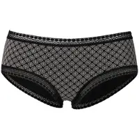 LASCANA Slip gris / noir