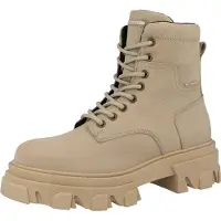 Bullboxer Bottines à lacets beige foncé