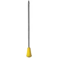 Comair Metallstecker mit Plastikkopf gelb 65 mm 50er Beutel