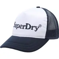Superdry Vintage Graphic Trucker Cap Blanc