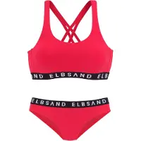 Elbsand Bikini rouge / noir / blanc
