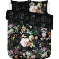 Essenza Housse de couette en satin de coton Fleur Festive 200TC -y compris taies d’oreiller