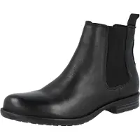 Bianco Chelsea Boots noir