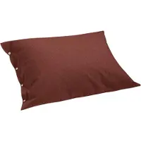 Yumeko - Taie d'oreiller - Flanelle De Coton - 50x60 - Rouge