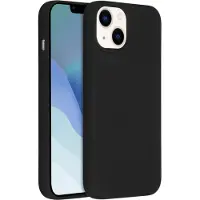Accezz Coque Liquid Silicone Apple iPhone 14 / 13 - Noir