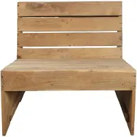 House Doctor Chaise Longue | Woodie | Nature | 205650800