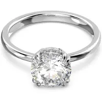 Swarovski Bague 'Stilla' argent / blanc