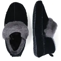 Warmbat Pantoufles Warmbat Women Barrine Suede Black-Taille 42