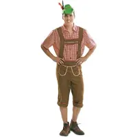 MOM Germanic Tyrolean Costume For Men Marron S Enfants