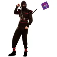 MOM Killer Ninja Men Costume Noir M-L Enfants